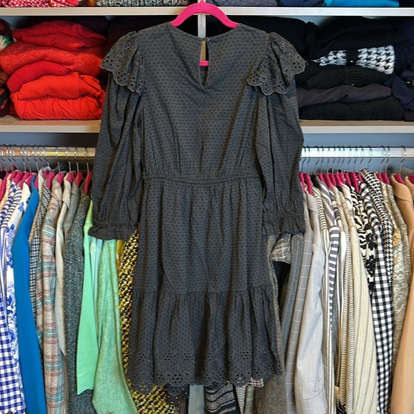 Universal Thread charcoal long sleeve 2 pocket elastic waistband dress size XS - Picture 3 of 3